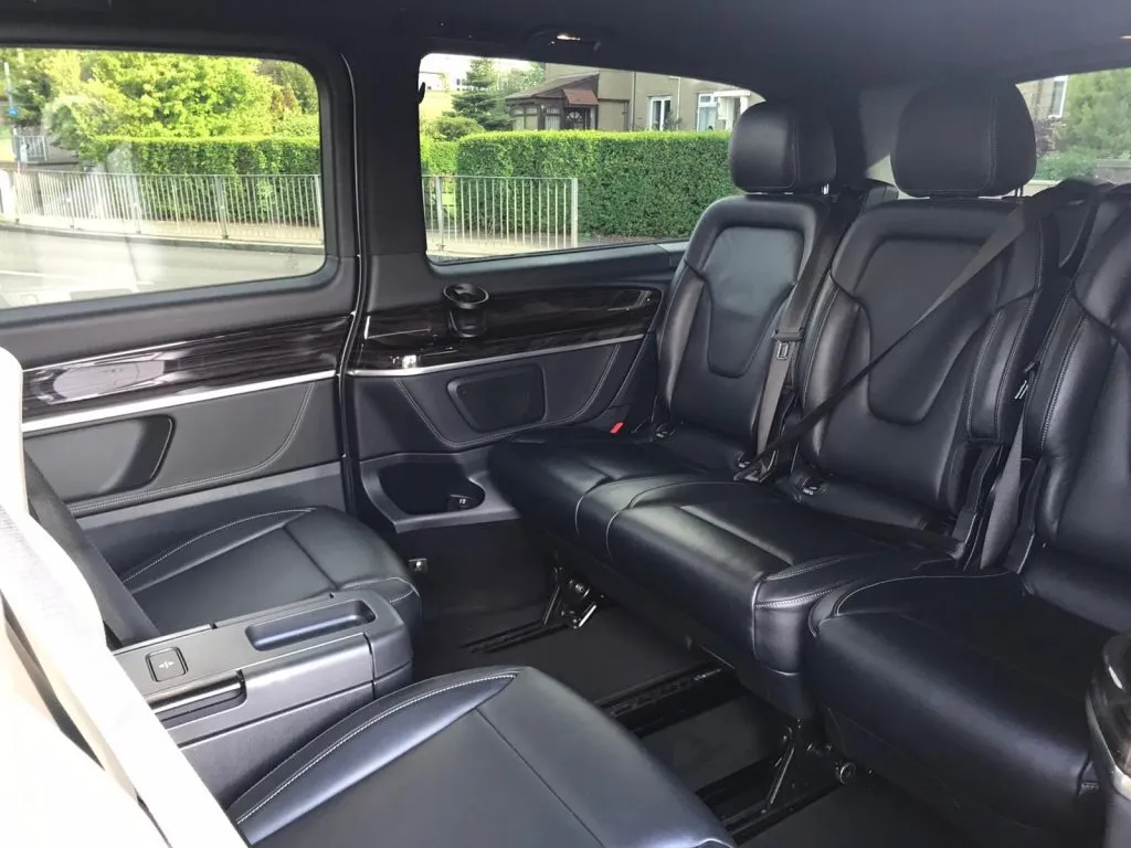 Inside the Mercedes V Class
